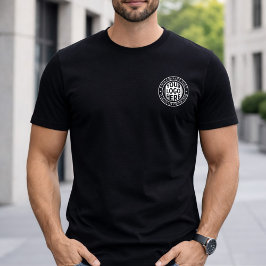 Camiseta Nome Comercial Mínimo E Logotipo De Marca Personal