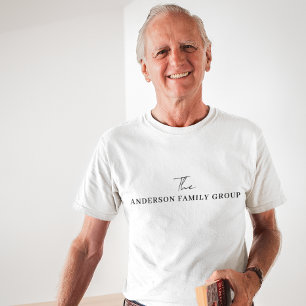 Camiseta Nome Comercial Uniforme da Empresa