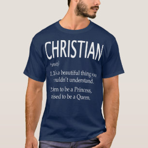 Camiseta Nome Cristão Presente 179