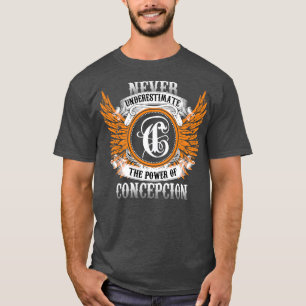 Camiseta Nome Da Concepção Shirt Nunca Subestime O Poder