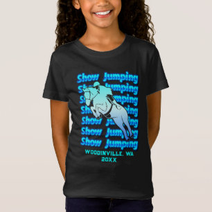 Camiseta Nome da Data do Local ou do Evento de Salto Person