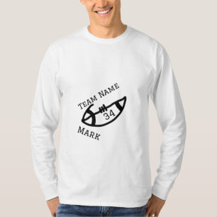 Camiseta nome da equipe adicionar nome do jogador data espo