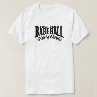 Camiseta Nome da Equipe Baseball Personalizada