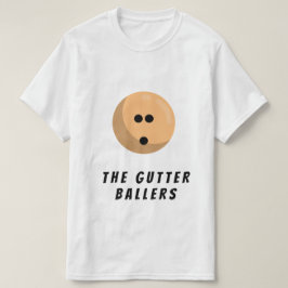 Camiseta Nome da Equipe da Boliche Personalizada | Bola de