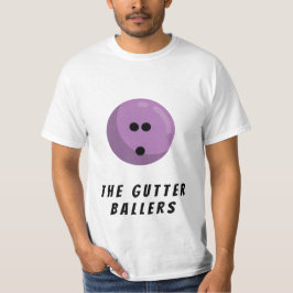 Camiseta Nome da Equipe da Boliche Personalizada | BOLA DE 