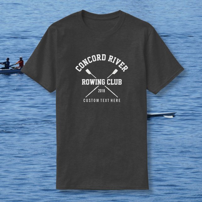 Camiseta Nome da Equipe de Oars de Logotipo de Tripulação P (Criador carregado)