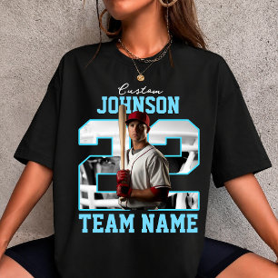 Camiseta Nome da Equipe Personalizado Número Foto Jogador d
