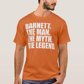 Camiseta Nome da família BarnettBarnett sobrenome Barne