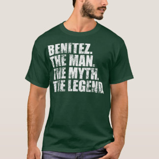 Camiseta Nome da família Benitez Benitez sobrenome Benit