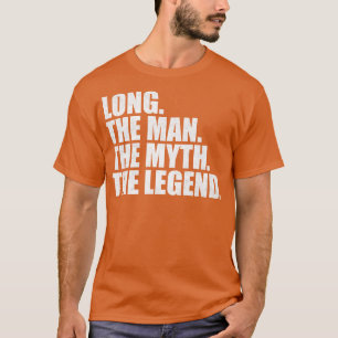Camiseta Nome da família LongLong Nome longo do sobrenome L
