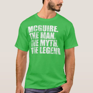 Camiseta Nome da família Mcguire Mcguire sobrenome Mcguire