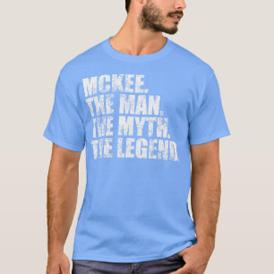 Camiseta Nome da família Mckee Mckee sobrenome Mckee Surna