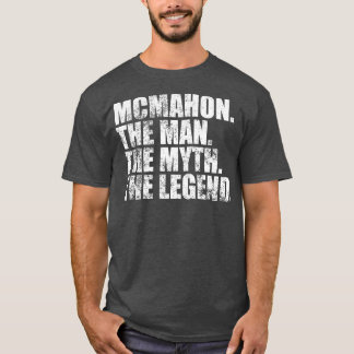 Camiseta Nome da família Mcmahon Mcmahon sobrenome Mcmah