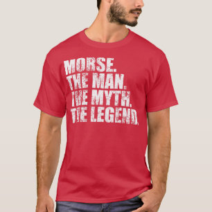 Camiseta Nome da família Morse sobrenome Morse Surna