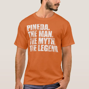 Camiseta Nome da família Pineda Pineda Nome do sobrenome Pi