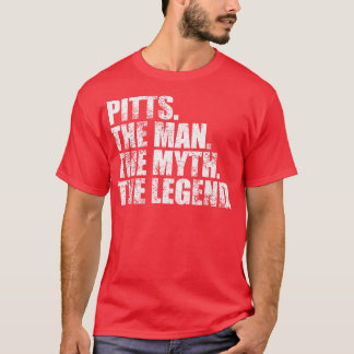Camiseta Nome da família Pitts Pitts sobrenome Pitts Surna