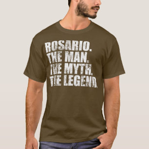 Camiseta Nome da família Rosario Rosario sobrenome Rosar