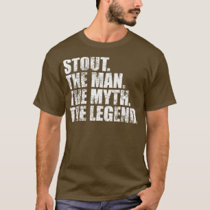 Camiseta Nome da família Stout sobrenome Stout Stout Surna