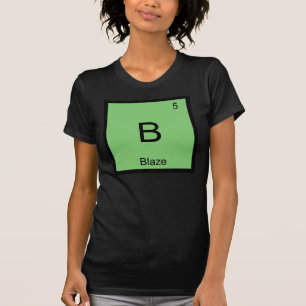 Camiseta Nome da Química do Elemento da Tabela Periódica do