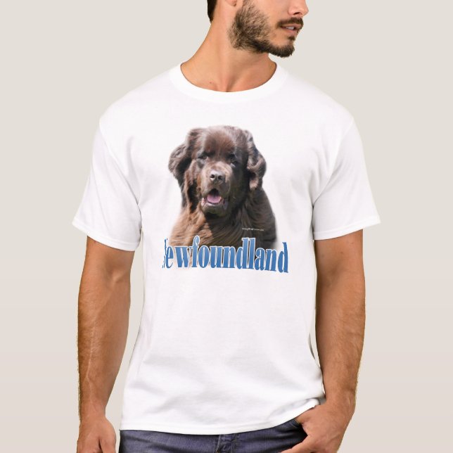 Camiseta Nome da Terra Nova (castanha) (Frente)