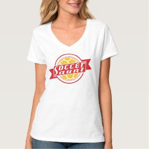 Camiseta Nome da tia do futebol e número Impressão de trás