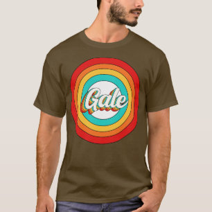 Camiseta Nome da variável Shirt Vintage Gale Circle