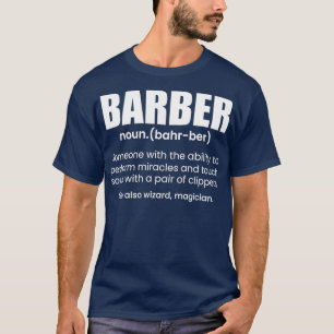 Camiseta Nome de Definição de Barber
