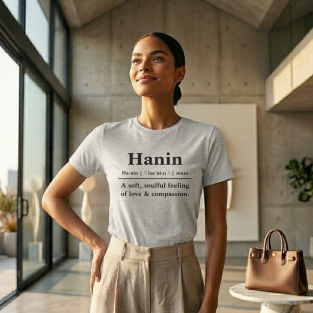 Camiseta Nome de Dicionário Personalizado (Criador carregado)