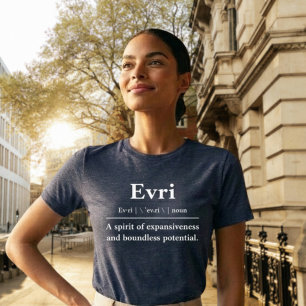 Camiseta Nome de Dicionário Personalizado