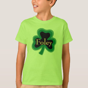Camiseta Nome de família de Foley