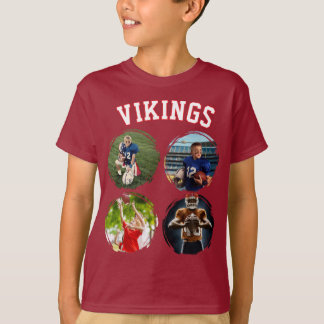 Camiseta Nome de Foto Personalizada Número Equipe de Esport