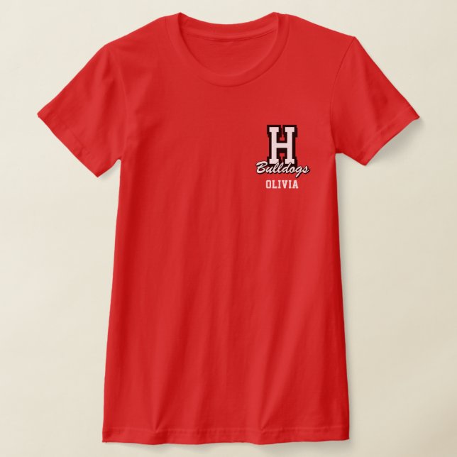 Camiseta Nome de Líder de Torcida Personalizado, Torcida Pe (Postura )