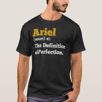 Nome de presente personalizado do Ariel Nome de an