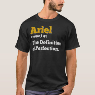 Camiseta Nome de presente personalizado do Ariel Nome de an