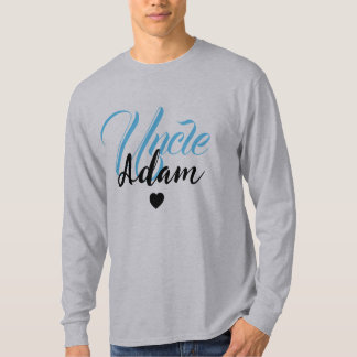 Camiseta Nome de Tio Personalizado Moderno - Personalizado