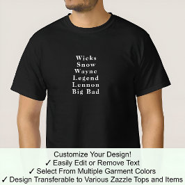 Camiseta Nome Divertido Novidade John Nome Personalizado Ce