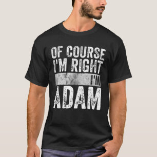 Camiseta Nome Divertido Personalizado do Curso Estou Certo