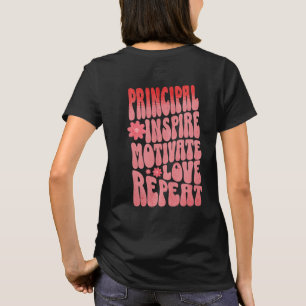 Camiseta Nome do Amor Motivado do Inspire Principal do Retr