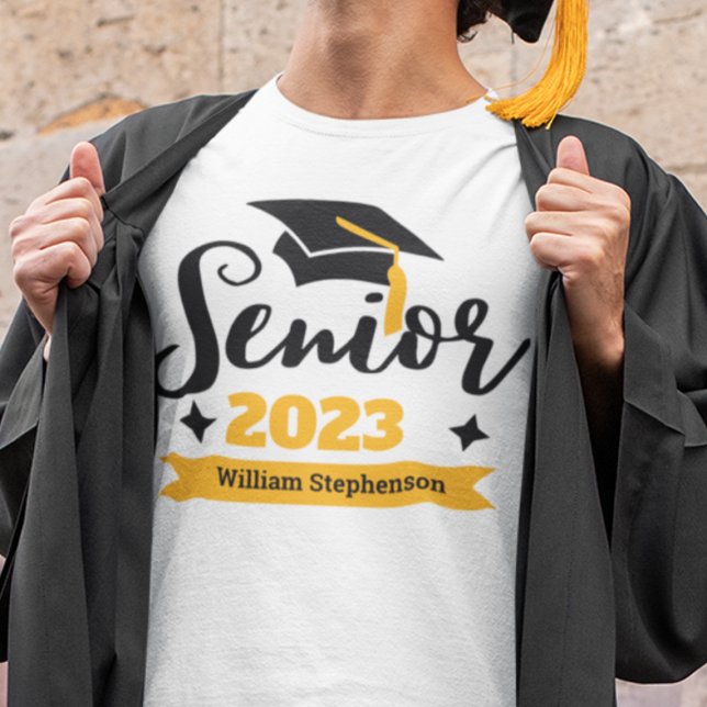 Camiseta nome do ano de graduação da classe de mais velho (Criador carregado)