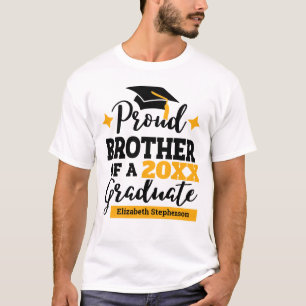 Camiseta Nome do boné de ouro negro do Irmão Ortoso 2022