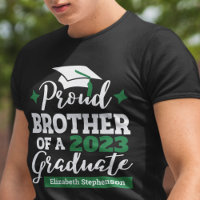 Nome do boné verde-formando preto do Irmão 2023