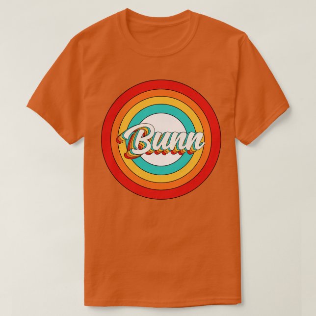 Camiseta Nome do Bunn Shirt Vintage Bunn Circ (Frente do Design)