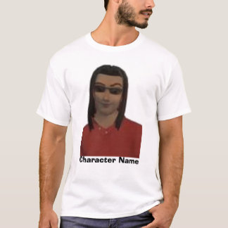 Camiseta Nome do caráter