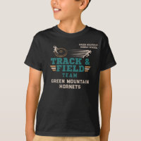 Nome do Clube da Equipe de Atletismo Personalizado