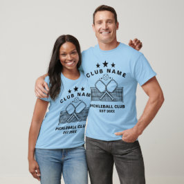 Camiseta Nome do Clube Personalizado de Pickleball