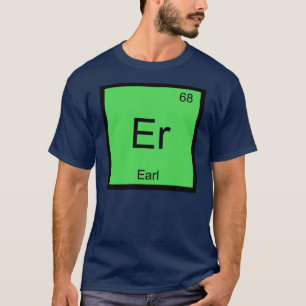 Camiseta Nome do Conde Química Elemento Tabela Periódica