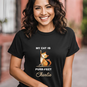 CAMISETA NOME DO CORAÇÃO PURR-FECT CAT