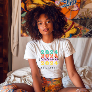 Camiseta Nome do Formando Personalizado de Tendência de Cla