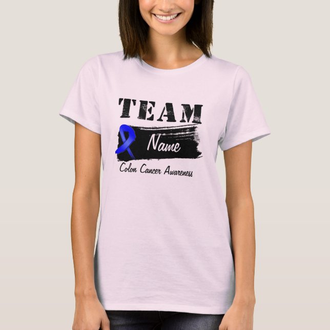 Camiseta Nome do grupo personalizado - Cancer de dois ponto (Frente)