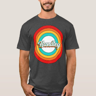 Camiseta Nome do Handley Shirt Vintage Handley Circle